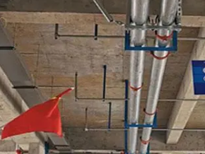 陆河管廊支架的安装方法